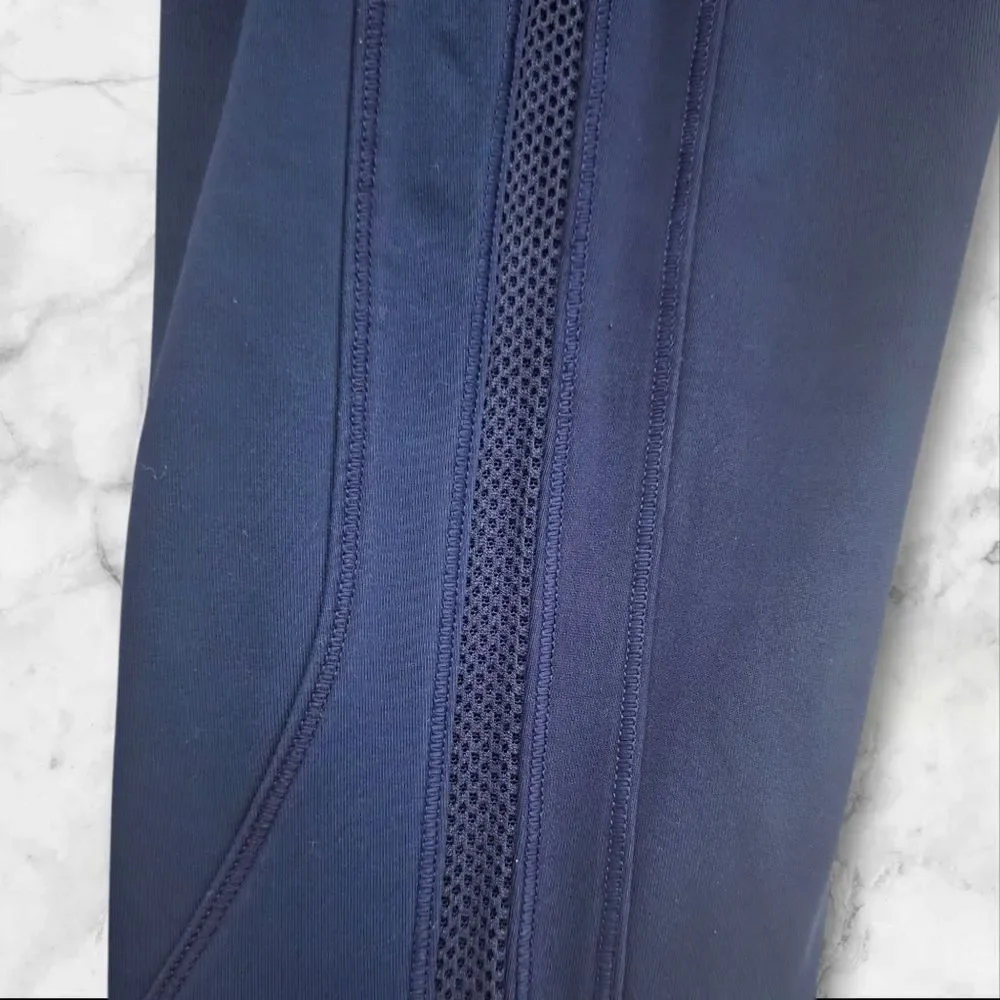 Lululemon Size 2 Hit It Tight Hero Blue Mesh 25